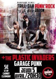 Trill-Dan + Plastic Invaders au Baraka Bar le 05 avril 2012 à Clermont-Ferrand (63)