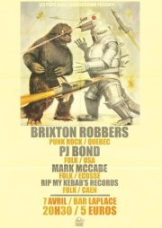 Brixton Robbers + PJ Bond + Mark McCabe + RIP my Kebab records le 07 avril 2012 à Caen (14)