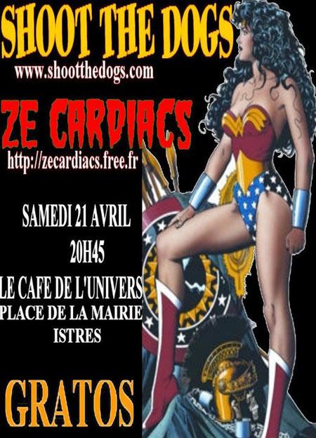 Shoot The Dogs + Ze Cardiacs au Café de l'Univers le 21 avril 2012 à Istres (13)