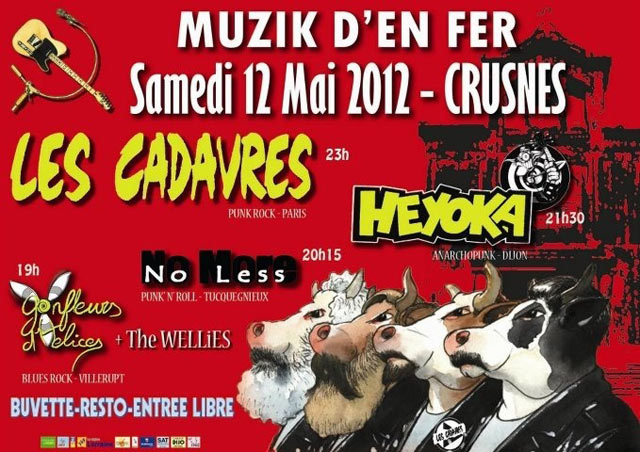 Festival Muzik d'En Fer le 12 mai 2012 à Crusnes (54)