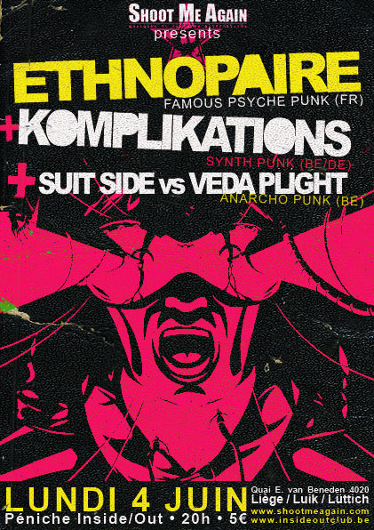 Ethnopaire + Komplikations + Suit Side vs Veda Plight le 04 juin 2012 à Liège (BE)