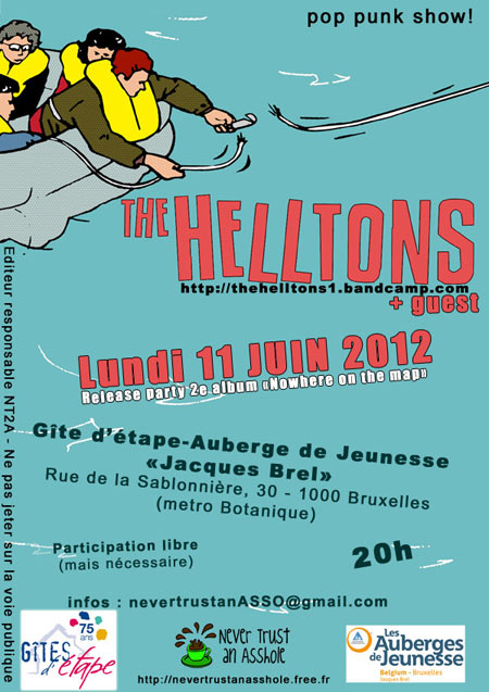 The Helltons + My Best Sunday Dress le 11 juin 2012 à Bruxelles (BE)