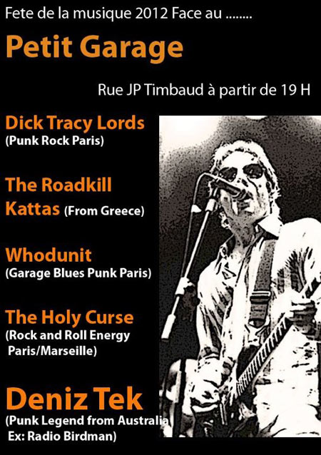 Fête de la musique face au Petit Garage le 21 juin 2012 à Paris (75)