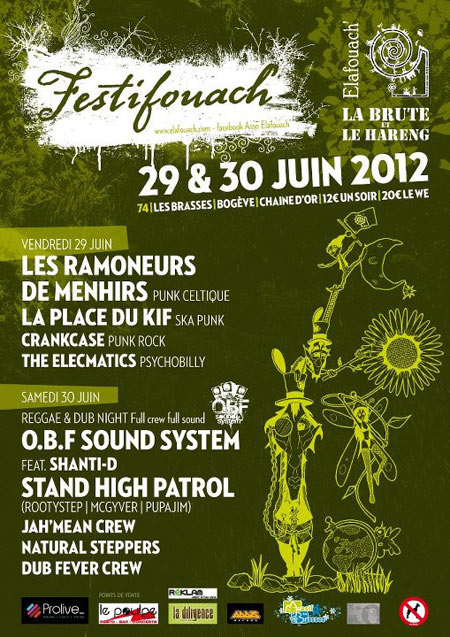 Festifouach le 29 juin 2012 à Bogève (74)
