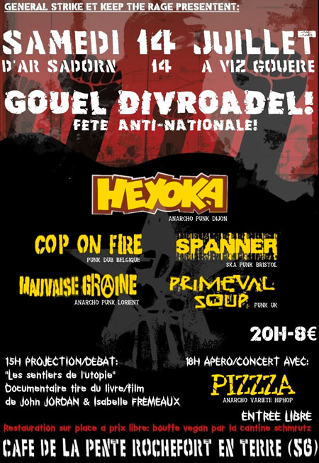 Gouel Divroadel! le 14 juillet 2012 à Rochefort-en-Terre (56)