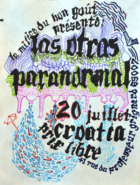 Las Otras + Paranormal au café Le Croatia le 20 juillet 2012 à Lyon (69)