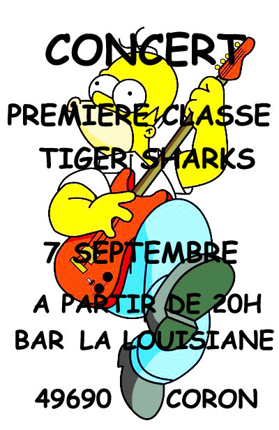 Concert au bar La Louisiane le 07 septembre 2012 à Coron (49)