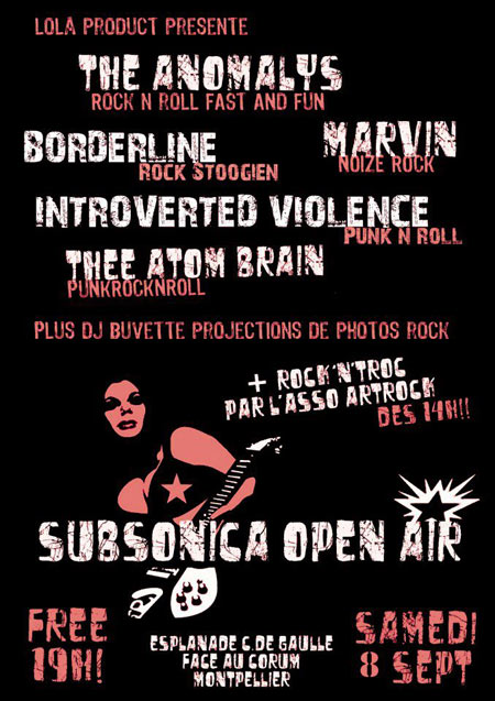 Subsonica Open Air le 08 septembre 2012 à Montpellier (34)