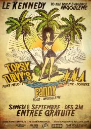 Topsy Turvy's + N.M.A + Fanny au Kennedy le 08 septembre 2012 à Angoulême (16)