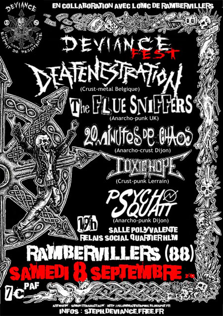 Deviance Fest le 08 septembre 2012 à Rambervillers (88)