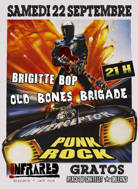 Brigitte Bop + Old Bones Brigades à l'Infrared le 22 septembre 2012 à Orléans (45)