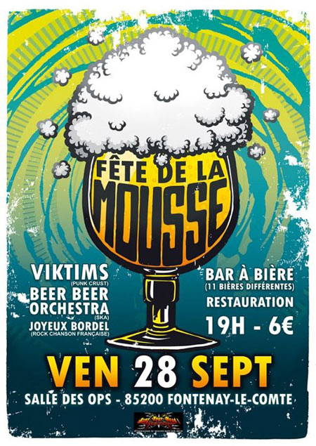 Fête de la Mousse à la Salle des OPS le 28 septembre 2012 à Fontenay-le-Comte (85)