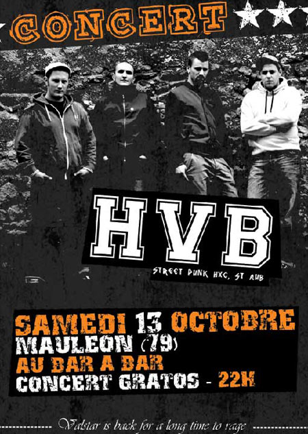 HVB au Bar à Bar le 13 octobre 2012 à Mauléon (79)
