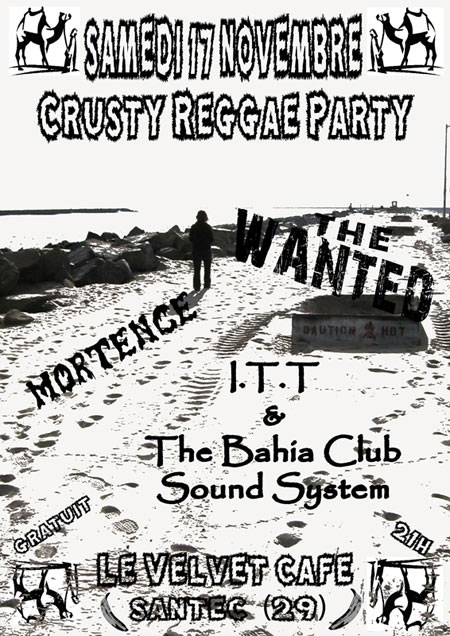 Crusty Reggae Party au Velvet Café le 17 novembre 2012 à Santec (29)