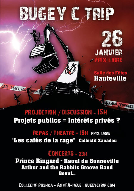 Festival Bugey C Trip le 26 janvier 2013 à Cormaranche-en-Bugey (01)