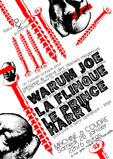 Warum Joe + La Flingue + Le Prince Harry à la Machine à Coudre le 26 janvier 2013 à Marseille (13)