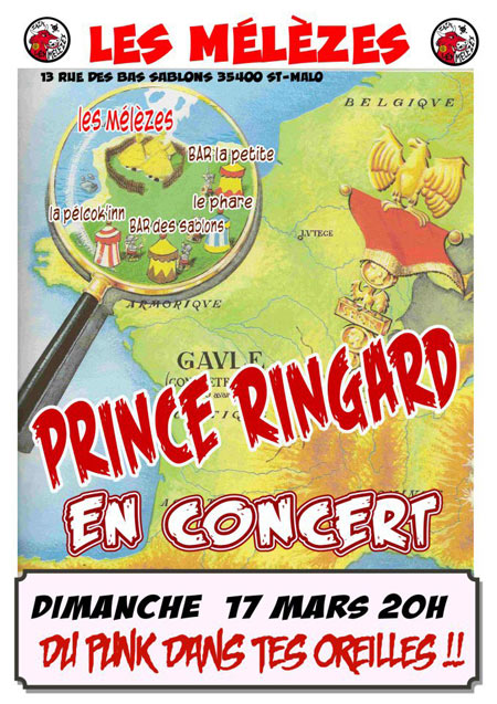 Prince Ringard aux Mélèzes le 17 mars 2013 à Saint-Malo (35)
