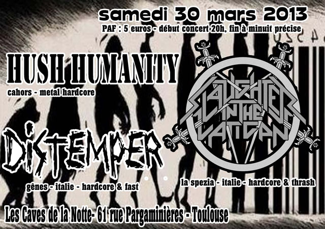 Concert aux Caves de la Notte le 30 mars 2013 à Toulouse (31)
