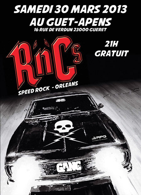 R'n'C's (speed rock'n'roll - Orléans) au Guet-Apens le 30 mars 2013 à Guéret (23)