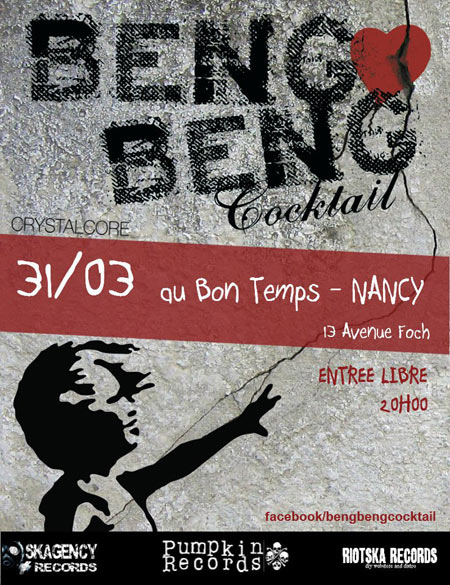 Beng Beng Cocktail au Bon Temps le 31 mars 2013 à Nancy (54)
