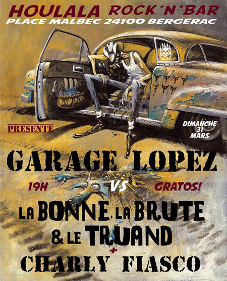 Garage Lopez + BBT + Charly Fiasco au Houlala Rock'n'Bar le 31 mars 2013 à Bergerac (24)