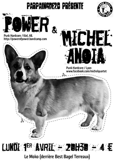 Power + Michel Anoia au Moko le 01 avril 2013 à Lyon (69)