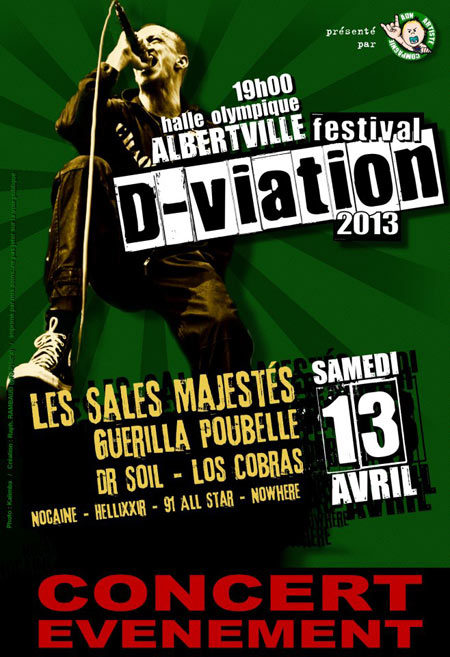 Festival D-viation à la Halle Olympique le 13 avril 2013 à Albertville (73)