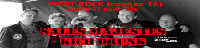 Les Sales Majestés + Kich Drunk aux Anciens Abattoirs le 27 avril 2013 à Cognac (16)