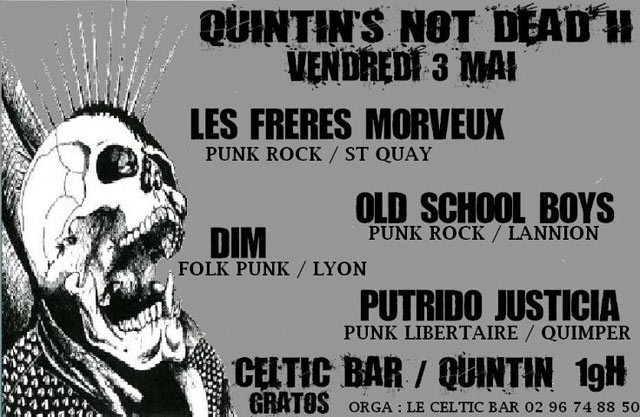 Quintin's Not Dead II au Celtic Bar le 03 mai 2013 à Quintin (22)