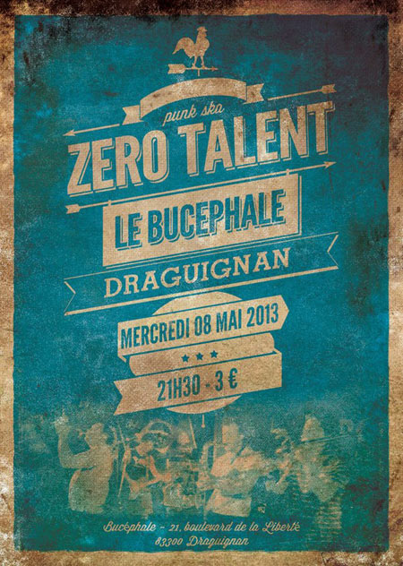 Zéro Talent au Bucéphale le 08 mai 2013 à Draguignan (83)