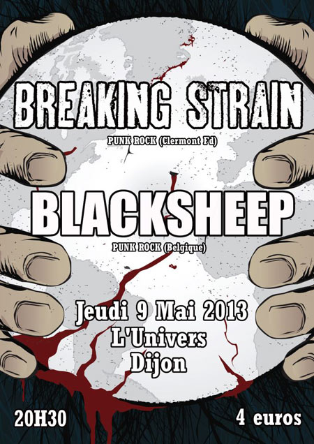 Black Sheep + Breaking Strain au Café de l'Univers le 09 mai 2013 à Dijon (21)