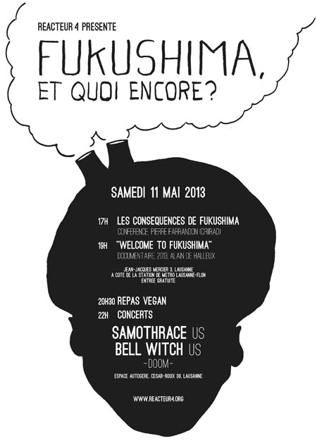 SAMOTHRACE + BELL WITCH + UHL + KARCAVUL @ Espace Autogéré le 11 mai 2013 à Lausanne (CH)