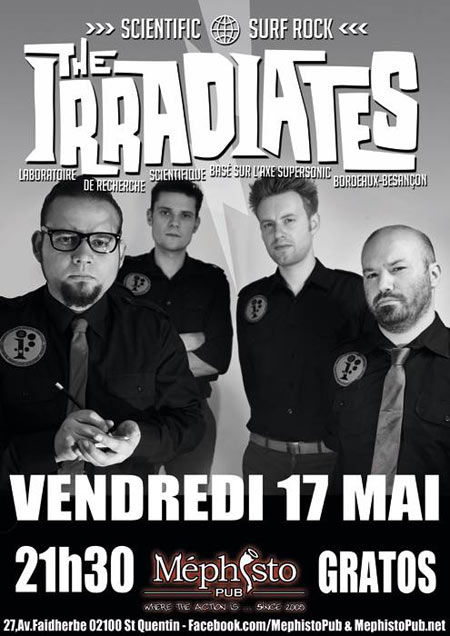 The Irradiates au Méphisto Pub le 17 mai 2013 à Saint-Quentin (02)