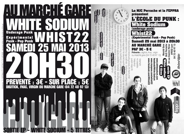 Concert au Marché Gare le 25 mai 2013 à Lyon (69)