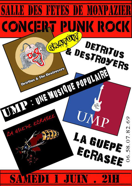 Concert Punk Rock le 01 juin 2013 à Monpazier (24)