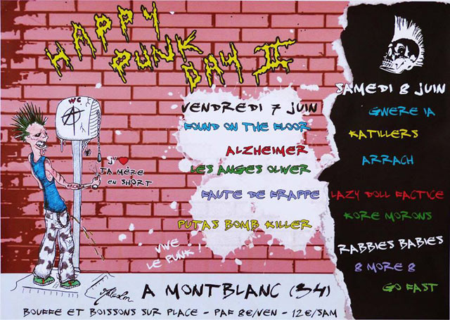 Happy Punk Day #2 le 07 juin 2013 à Montblanc (34)