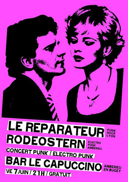 Le Réparateur + Rodeostern au bar Le Cappuccino le 07 juin 2013 à Ambérieu-en-Bugey (01)