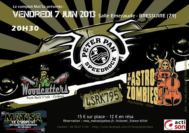 Soirée Rock'n'Roll à la Salle Emeraude le 07 juin 2013 à Bressuire (79)