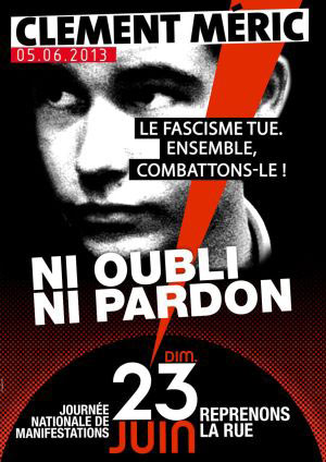 Manif antifa le 23 juin 2013 à Paris (75)