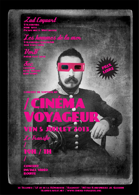 Concert de Soutien au Cinéma Voyageur au Transfo le 05 juillet 2013 à Bagnolet (93)
