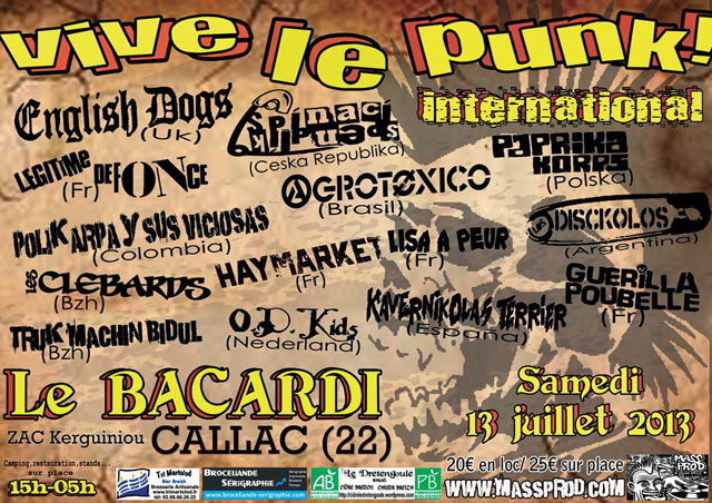 Festival Vive le Punk 2013 le 13 juillet 2013 à Callac (22)