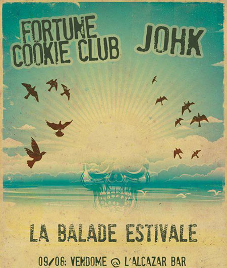 Fortune Cookie Club + Johk à l'Alcazar le 09 août 2013 à Vendôme (41)