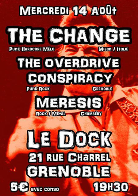 Concert Punk Rock au Dock le 14 août 2013 à Grenoble (38)