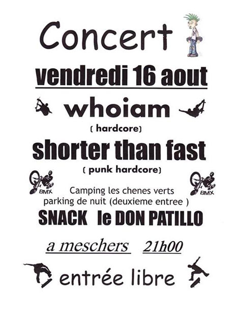 Shorter Than Fast + Whoiam au Don Patillo le 16 août 2013 à Meschers-sur-Gironde (17)