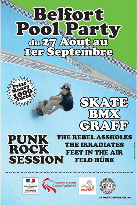 Punk Rock session au Bowl de Belfort le 31 août 2013 à Belfort (90)