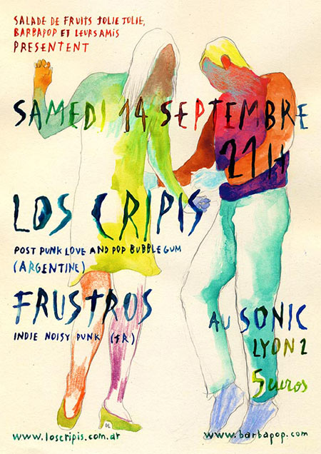 Los Cripis + Frustros au Sonic le 14 septembre 2013 à Lyon (69)