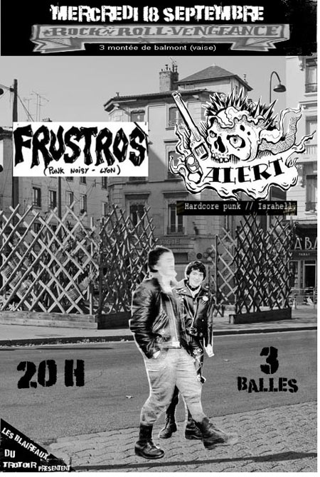 Frustros + Alert le 18 septembre 2013 à Lyon (69)