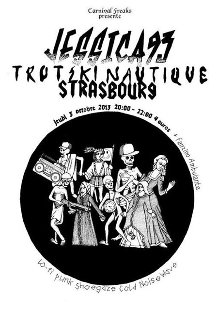 Jessica 93 + Trotski Nautique + Strasbourg au Wunderbar le 03 octobre 2013 à Bordeaux (33)