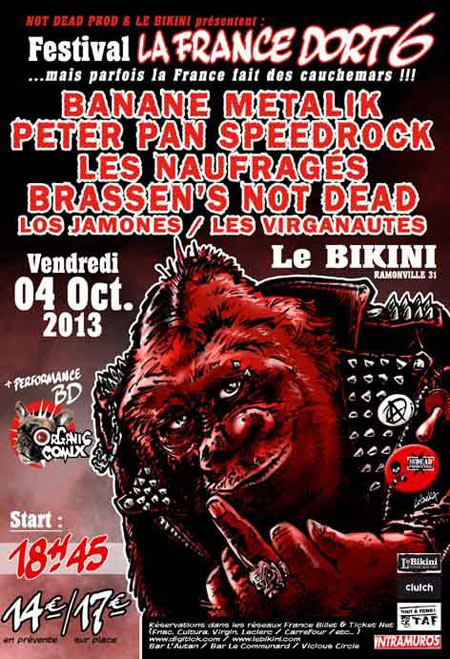 Festival La France Dort 6 au Bikini le 04 octobre 2013 à Ramonville-Saint-Agne (31)