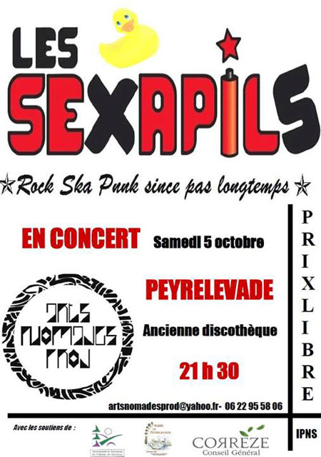 Les Sexapils au Croulag le 05 octobre 2013 à Peyrelevade (19)